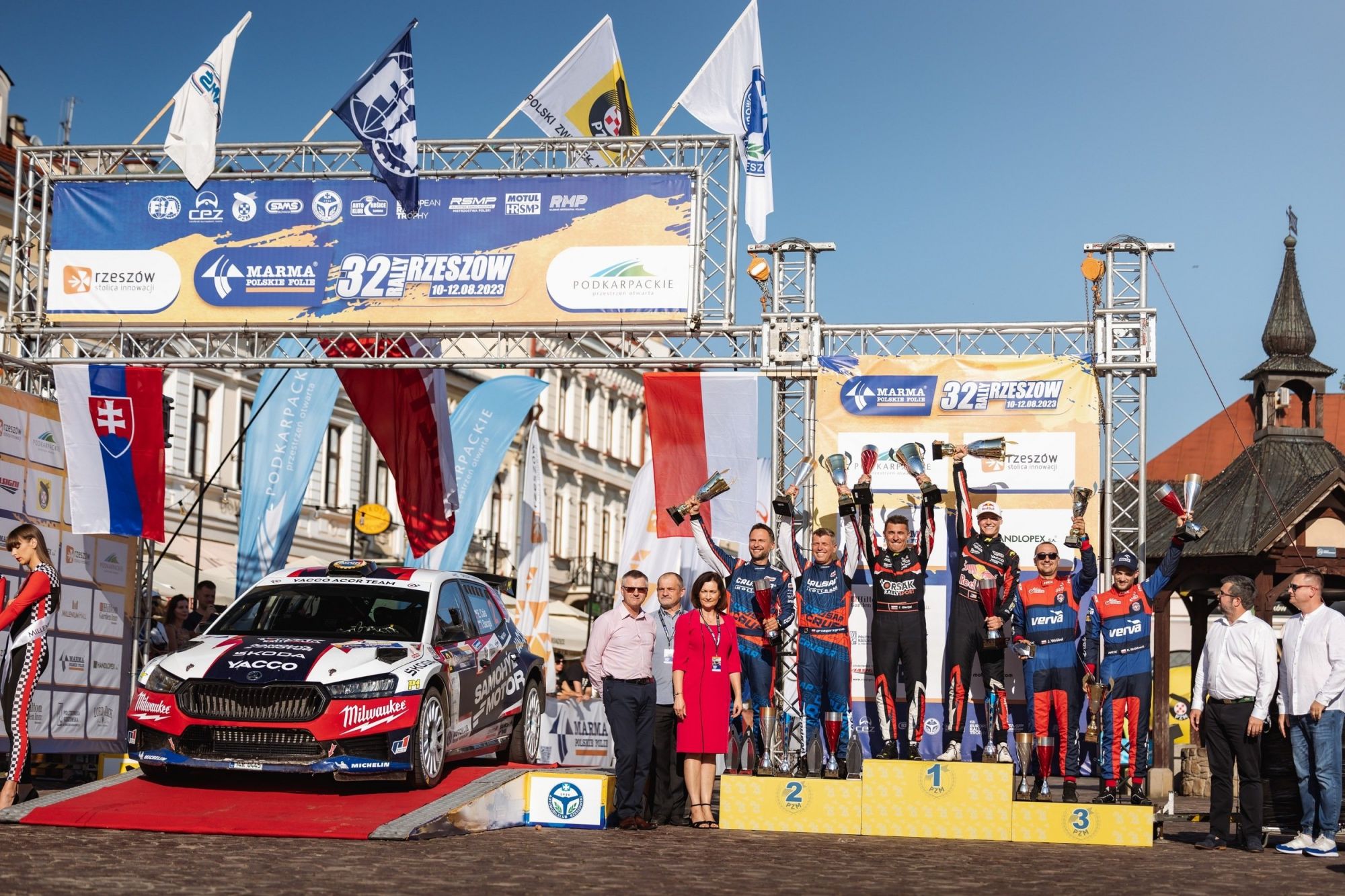 zdjęcie z poprzedniej edycji Rajdu Rzeszowskiego 2023,fot. Maciej Niechwiadowicz